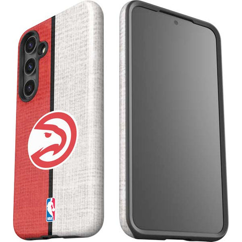 NBA Atlanta Hawks Canvas Galaxy S24 Plus Impact Case